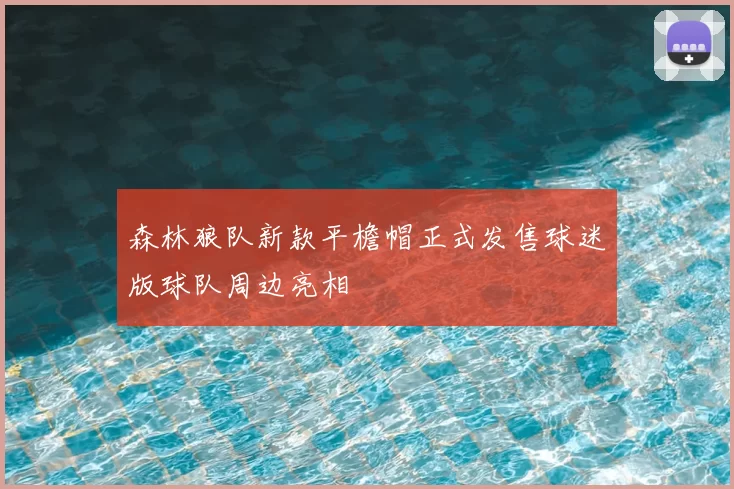 森林狼队新款平檐帽正式发售球迷版球队周边亮相