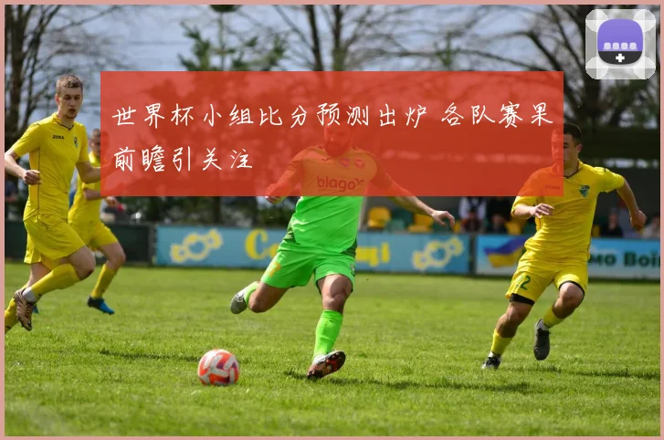 世界杯小组比分预测出炉 各队赛果前瞻引关注